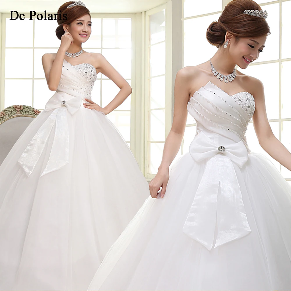 Fashion Wedding Dresses Vestidos De Noivas 2019 Traje De Novia Saten Sweetheart Wedding Dress Bow Robe Mariage Wedding Gowns Fashion Wedding Dresses Vestidos De Noivas 2019 Traje De Novia Saten Sweetheart Wedding Dress Bow Robe Mariage Wedding Gowns