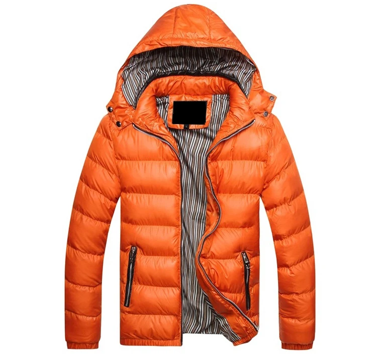 Mountainskin Твердые капюшоном Для мужчин зимние куртки Повседневные куртки Для мужчин пальто Толстые Термальность блестящие пальто Slim Fit