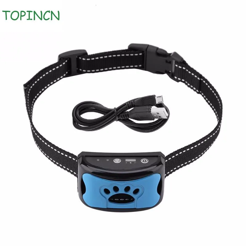

Waterproof Dog Barking Control Device Rechargeable Anti-Barking Collar Adjustable 7 Sensitivity Levels Dog Training Collars