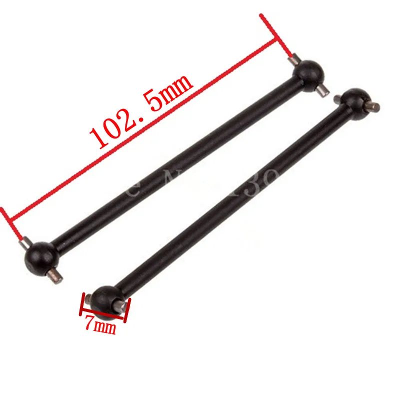 

2Pcs 60096P HSP Parts Rear Dogbone 102.5mm for 1/8 Scale Models RC Car Camper Pro Battle Savagery LACEREA Camelry Buggy Truck