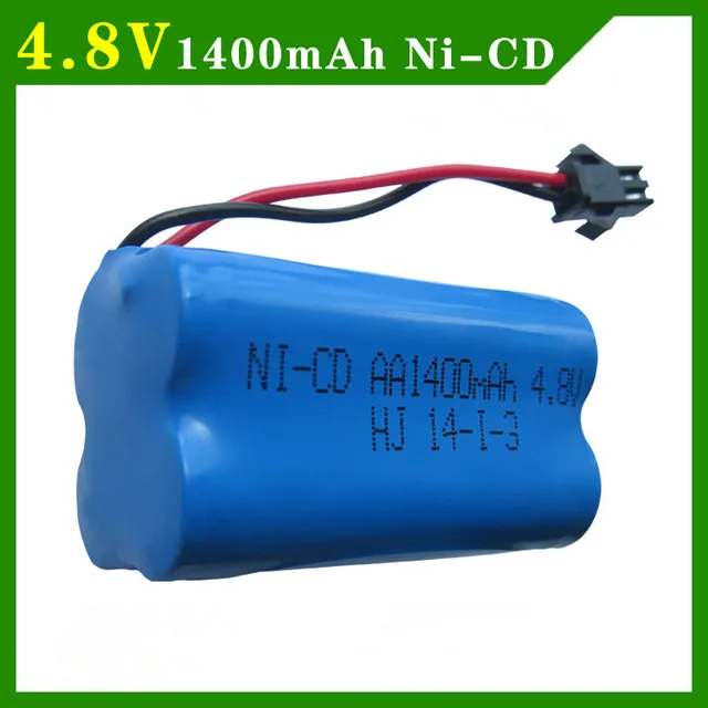 4.8v 1400mah ni cd battery nicd aa 4.8v rechargeable
