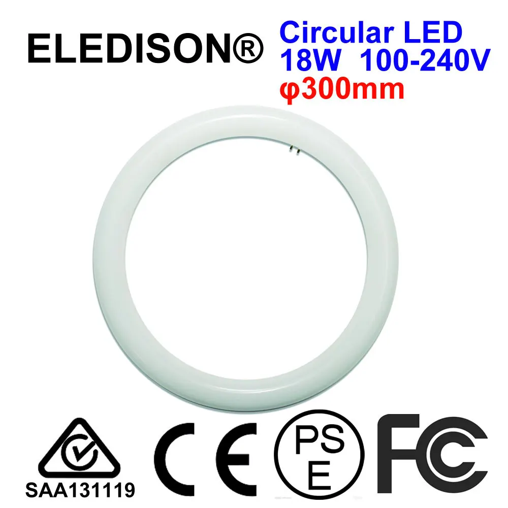 Светодиодная кольцевая труба T9 18 Вт 300 мм 12 225 мм|led circular|circular lightt9 led |
