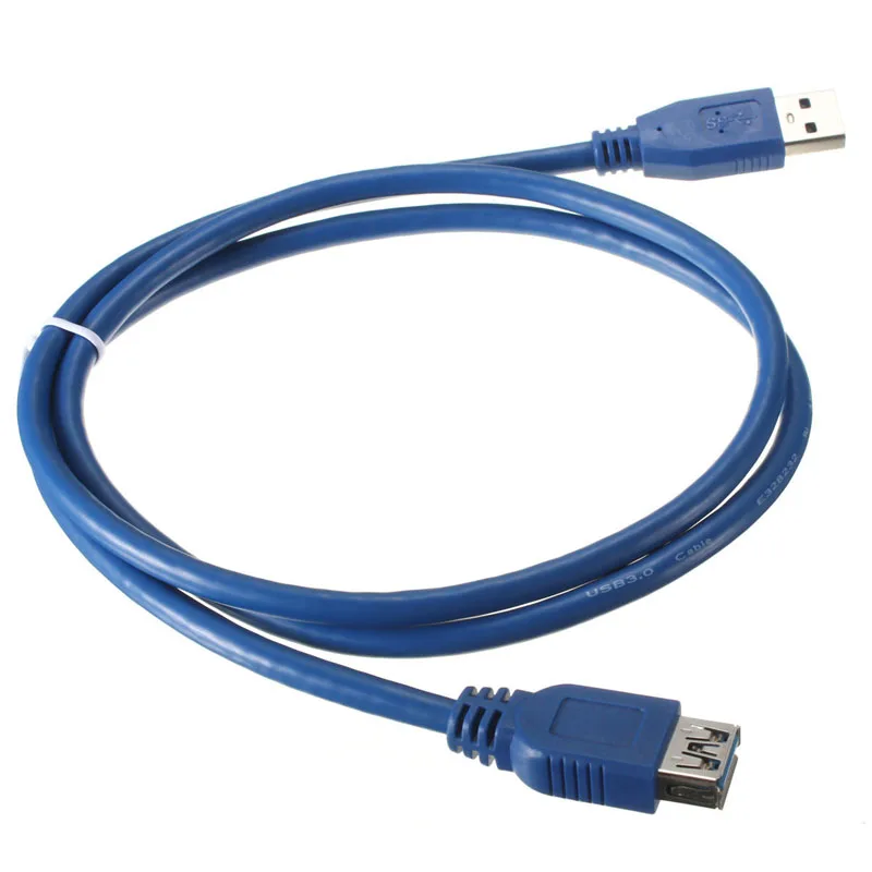 جديد 10FT 3 m USB 3.0 و المكونات الذكور إلى الإناث تمديد المقبس كابل حبال موسع