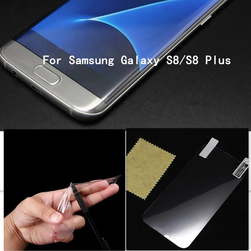 

New 3Pcs/5Pcs Full Coverage Explosion Proof Screen Protector For Samsung Galaxy S8/S8 Plus TPU Soft Film Protection Film