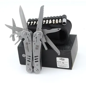 

Ganzo G301 Multi Pliers Tool Kit w/ Lock Outdoor Camping Tool w/ Nylon Pouch & Paper Box