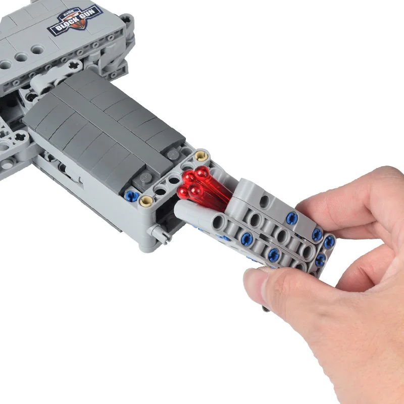 Building Blocks Bricks SWAT Guns Weapon Toy Desert Eagle Model Revolver Airsoft Pistol With Bullet Outdoor Game For Kids Gifts