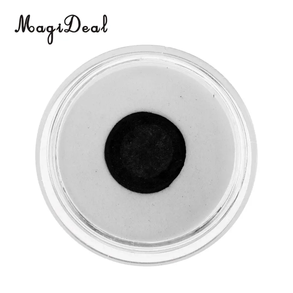 MagiDeal High Quality 11mm Soft Pigskin Leather Billiard Pool Cue Tips Black Table Game Professional Snooker Billiard Accessory
