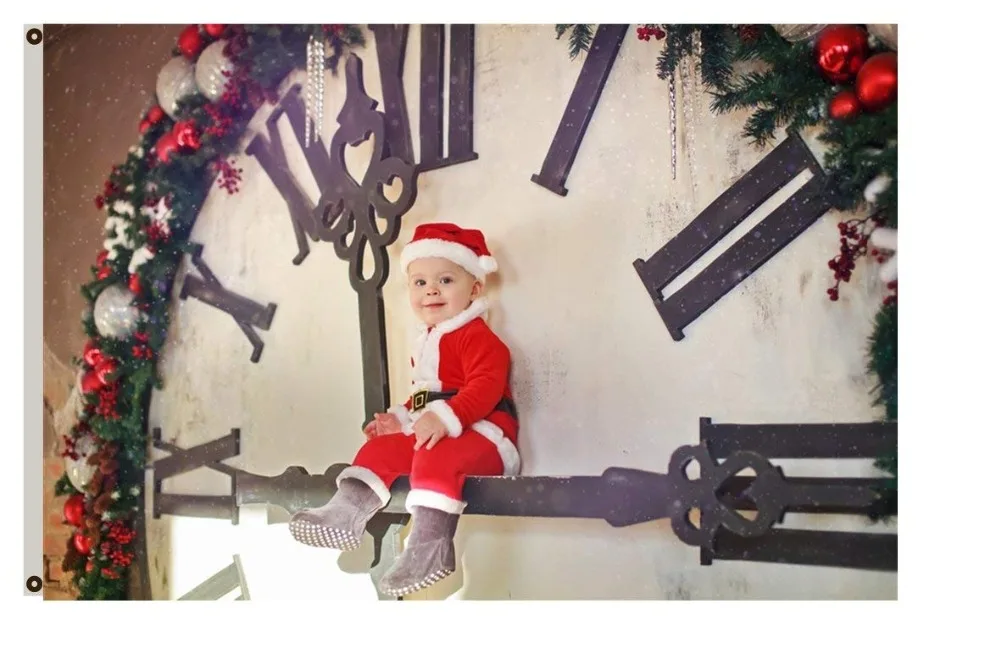 Merry Новогоднее украшение-растяжка наружный флаг-Детские Time1 | Дом и сад
