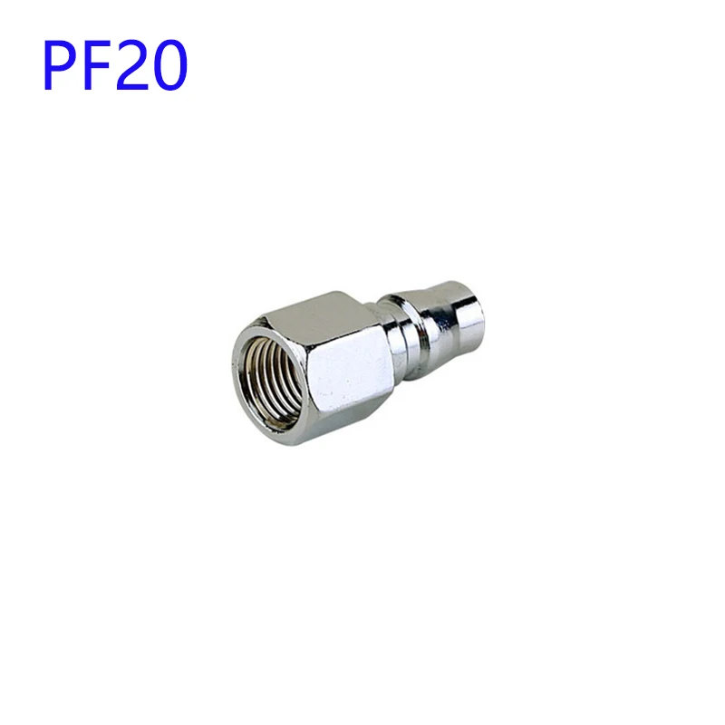 PF20 1/4''PT Pneumatic Air Compressor Hose Quick Coupler Plug Socket Connector | Обустройство дома