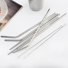 OBR мм 6 мм нержавеющая сталь металлическая соломинка для 30 унц. кружки многоразовые, для питья соломы с чище кисточки воды чашки/бутылка интимные аксессуары