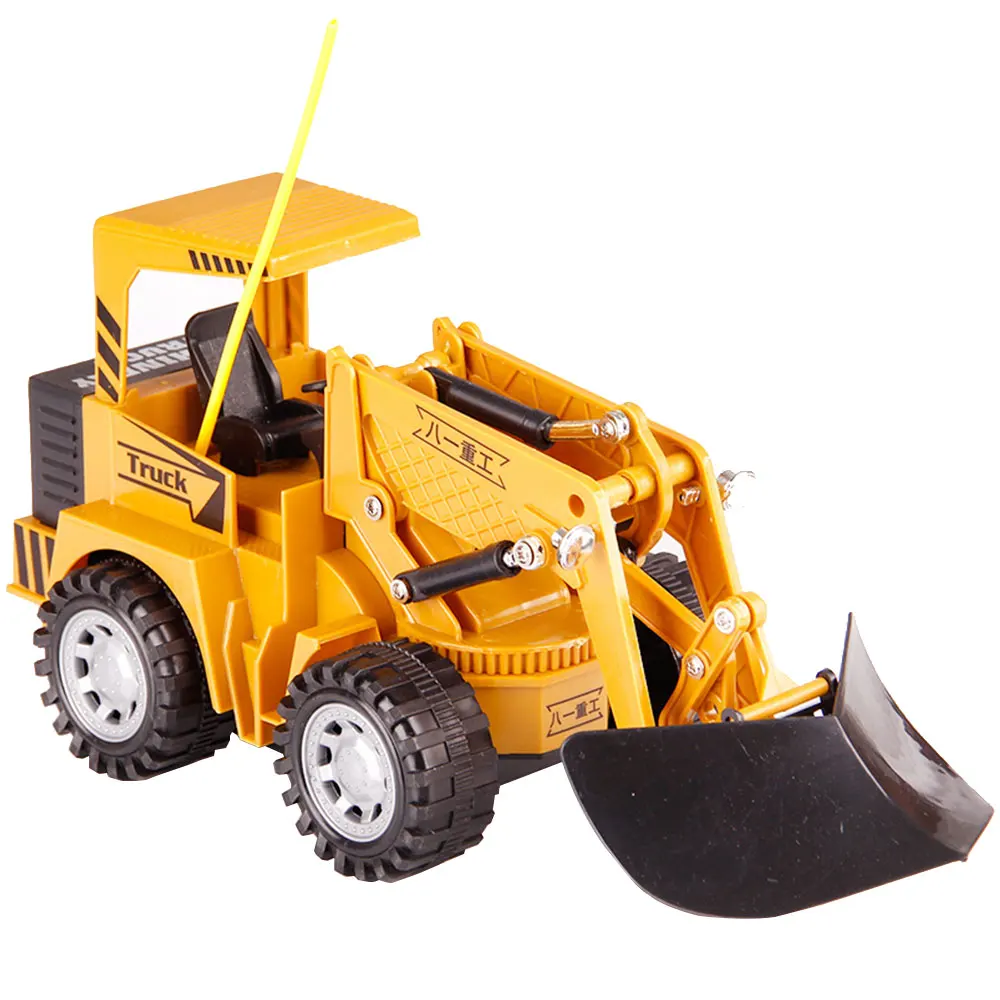 Rc Truck Rc Engineering Car Stimulates Creativity Cultivate Interest Novelty Cool Beginning Ability Exercise Fashion 5CH Yellow