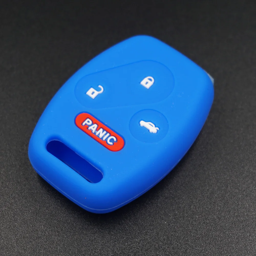 Xinyuexin силиконовый чехол для автомобильного ключа Honda 2003 2008 2009 Accord CR V Civic Insight Remote Key