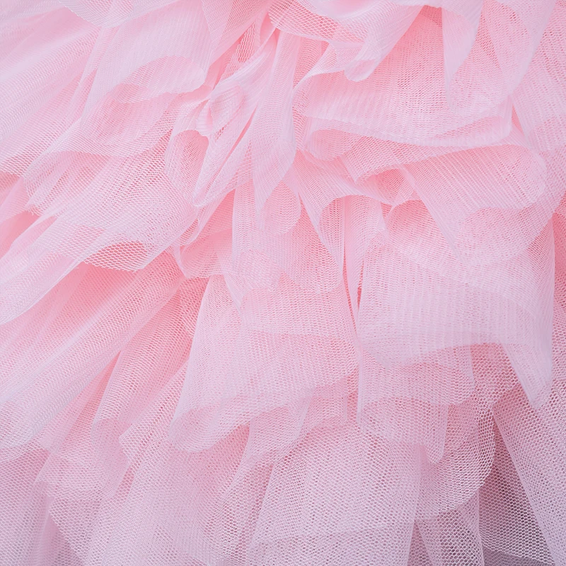 Летнее платье с цветочным узором для маленьких девочек; вязаные вечерние платья-пачки принцессы; Одежда для маленьких девочек; костюм на свадьбу и день рождения