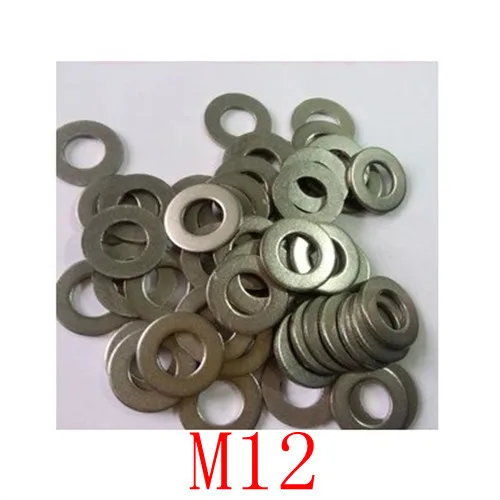 

100Pcs/Lot Factory Direct Sale M12 Titanium Flat Washer Gasket