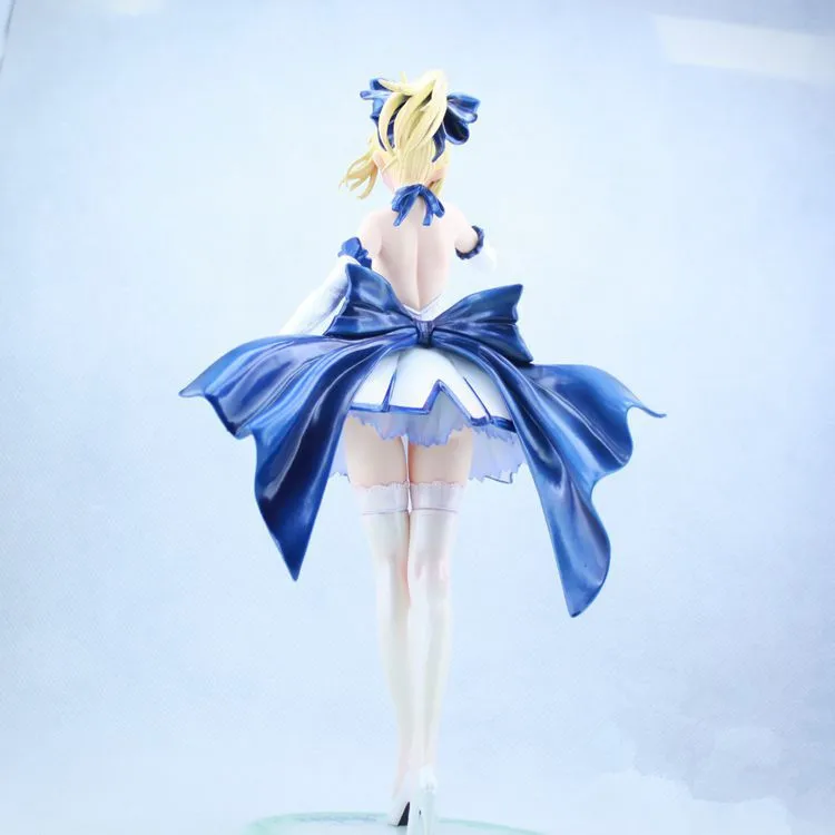 27 см белое платье ALTER Night Saber Аниме Фигурка Fate/stay toy Дети Прекрасная модель