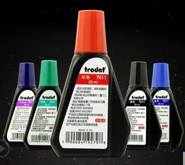 Customized Self Inking Stamp Ink 28 Ml Refilling Trodat 7011 Customized Self Inking Stamp Ink 28 Ml