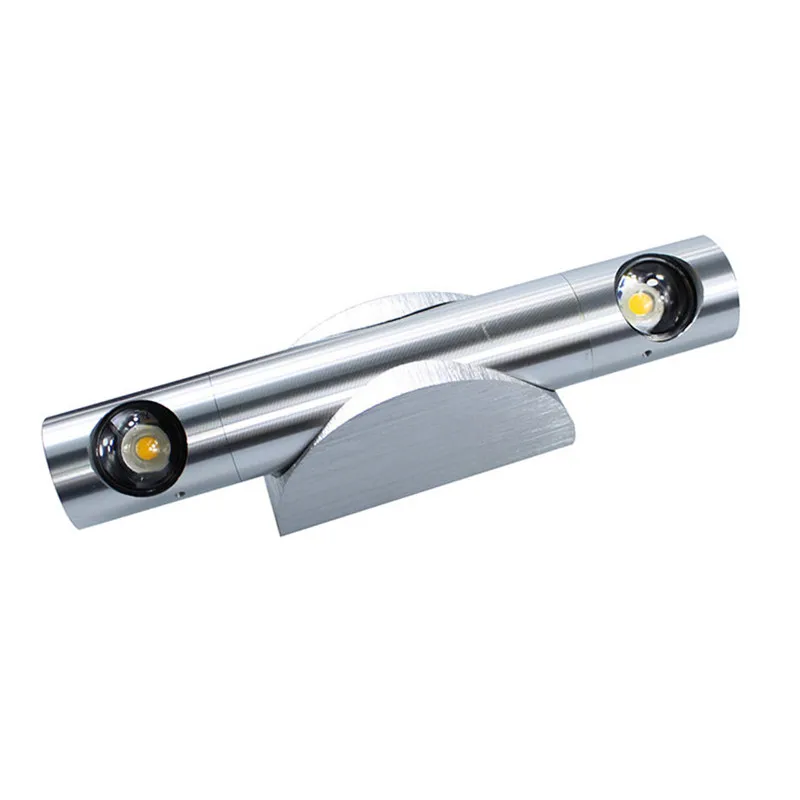 

Modern simple 6W AC85-265V Led wall lamp Epistar chip spot led light modern home decoration 360 rotation led emergency lamp
