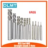 1PC HSS CNC Straight Shank 4 Flute End Mill Cutter Drill Bit Metalworking Tool 2/3/4/6/8/10/12/14mm for Milling Machine ► Photo 1/4