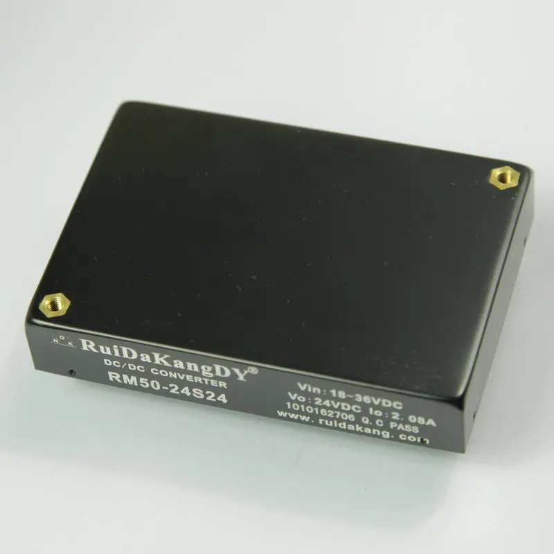 DC-DC Step-Подпушка Питание ruidakangdy rm50-12s24 VIN dc-dc18-36v к 24v-2.08a | Электроника