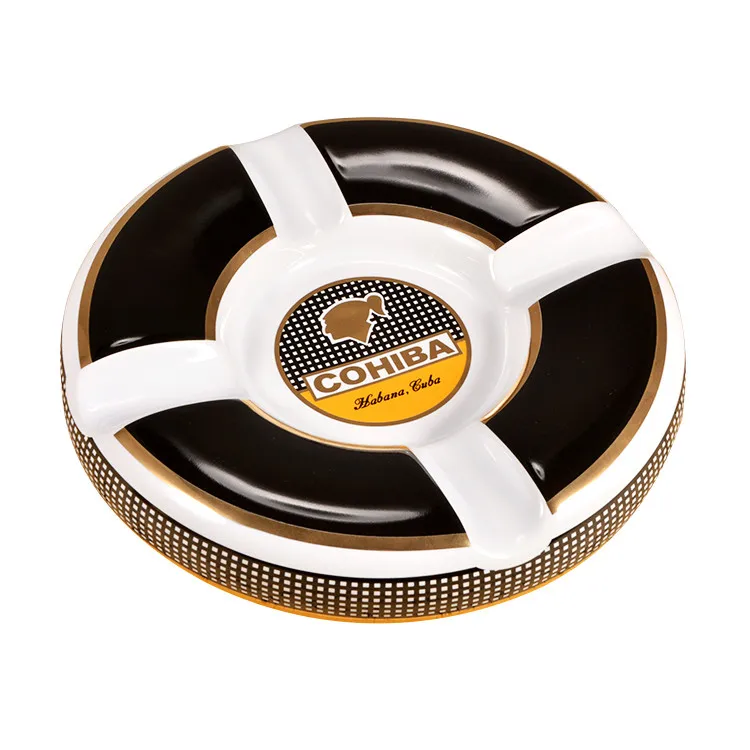 Cigar ashtray ceramic large portable creative smoking smoke extinguisher | Дом и сад