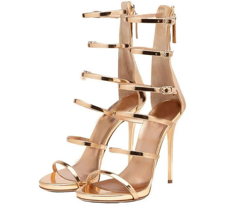 2016 Women Sandals Summer Style Ladies Party Shoes High Thin Heels Sandals Women Sandalias Mujer Chaussure Femme Sapato Feminino