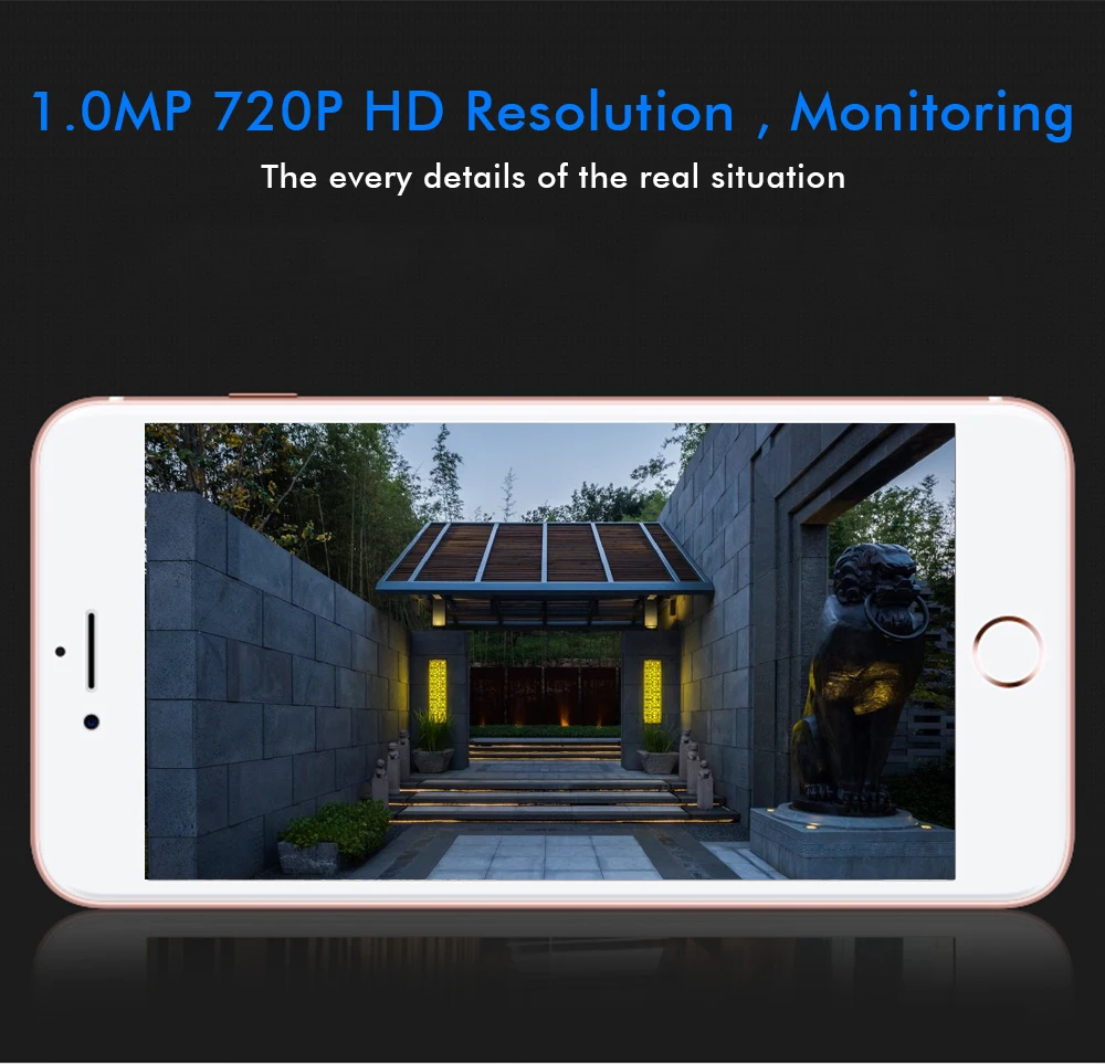 Wistino WiFi Doorbell Intercom HD 720P Camera Recorder Door Bell Wireless Video Camera Night Vision Two-Way Audio APP Remote Control  (6)