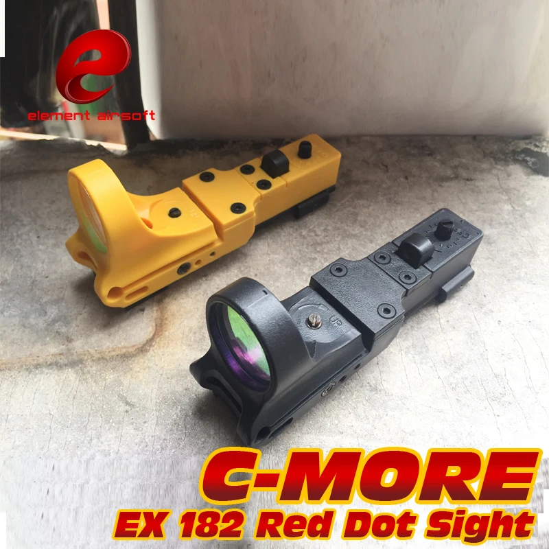 EX 182 Элемент airsoft охота коллиматорный sightSeeMore Железнодорожный Reflex C-БОЛЬШЕ охота Red Dot Sight коллиматорный прицел