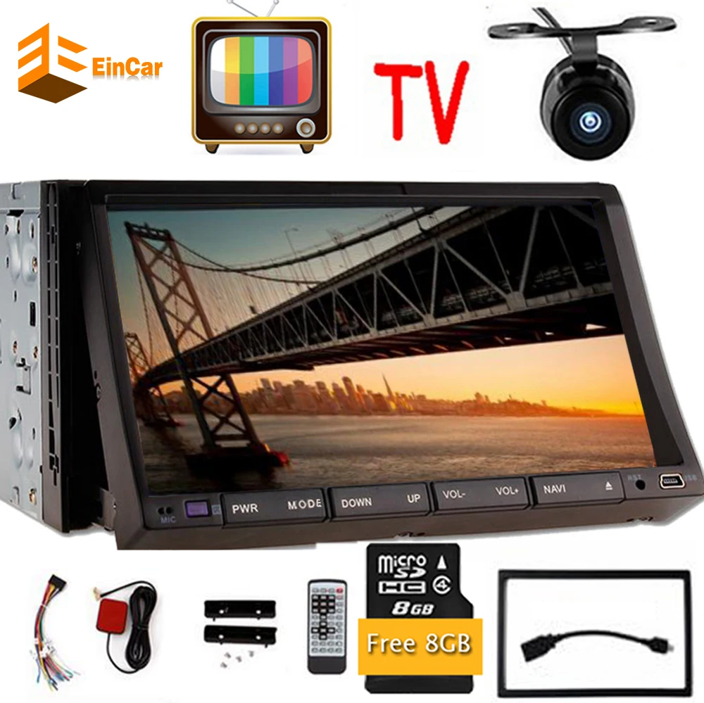 2 din font b radio b font font b car b font dvd player gps navigation