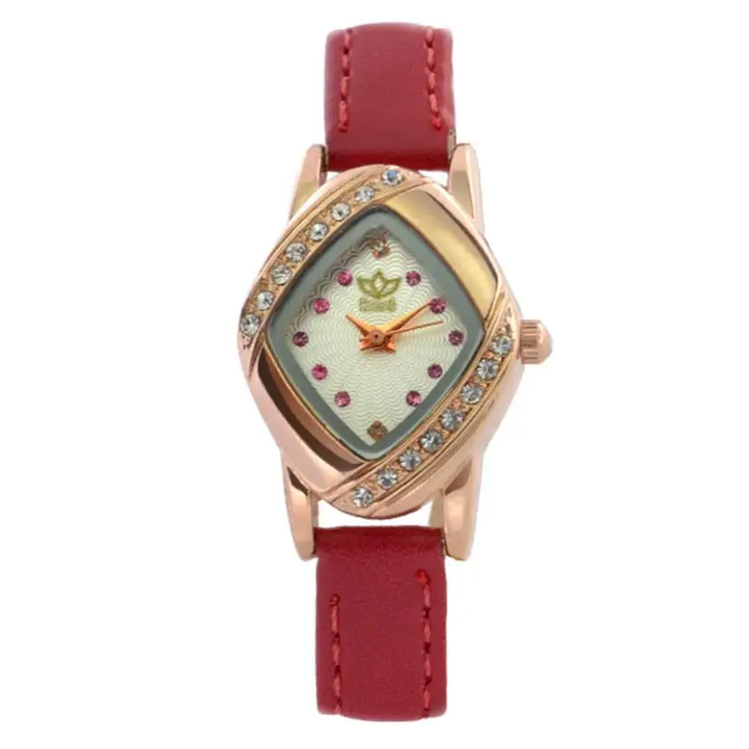 Top Brand Leather Strap font b Women b font font b Watch b font Crystal Diamond Top Brand Leather Strap font b Women b font font b Watch b font Crystal Diamond