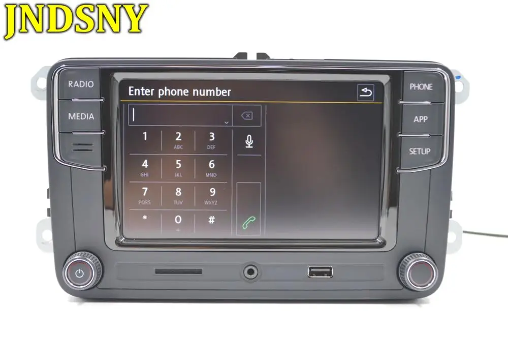 JNDSNY Noname RCD330G RCD330 плюс Noname CarPlay 6," MIB радиоприемник для VW Golf 5 6 Jetta CC Tiguan Passat POLO Touran 6RD 035 187B