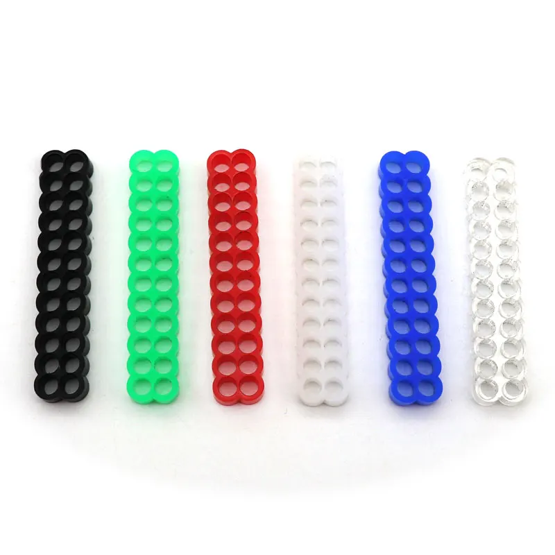 

Angitu Hot Selling Round 24pin Acrylic Cable Combs 50pcs/lot