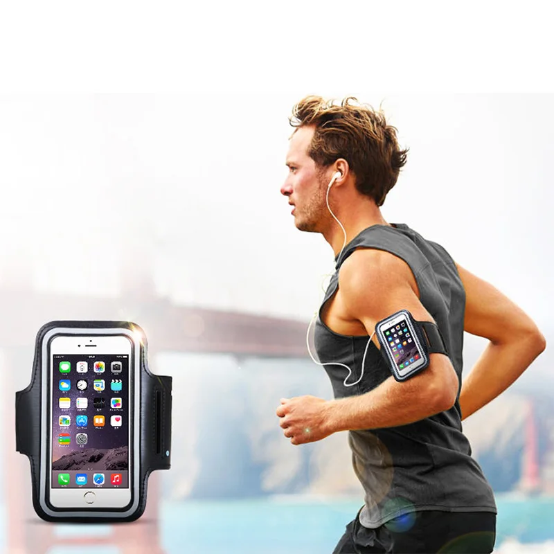 Нарукавник для Apple iPod Touch 6G спортивный чехол телефона бега спортзала повязка на