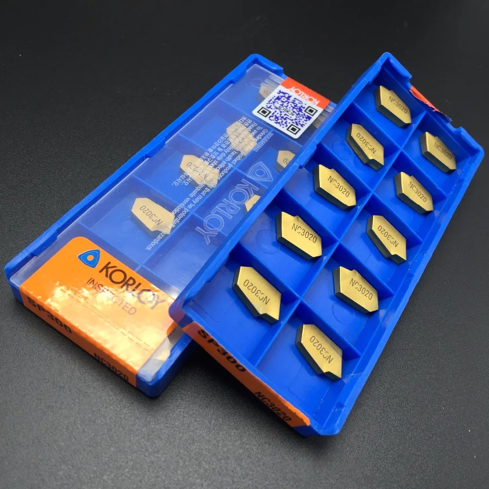 

SP300 NC3020 20pcs Grooving Carbide Inserts lathe cutter turning tool Parting and grooving tool Parting off cnc tools