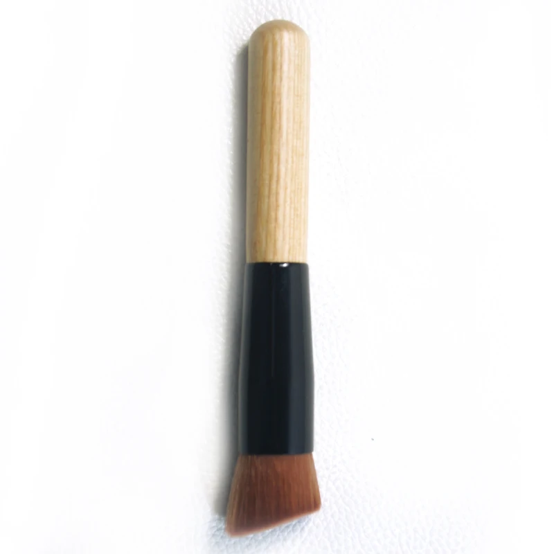 Новые кисти для макияжа Fulljion, Профессиональные кисти для макияжа, набор кистей из бамбукового дерева и волокна, инструмент для макияжа, кисти для подводки бровей и пудры - Handle Color: 1pcs