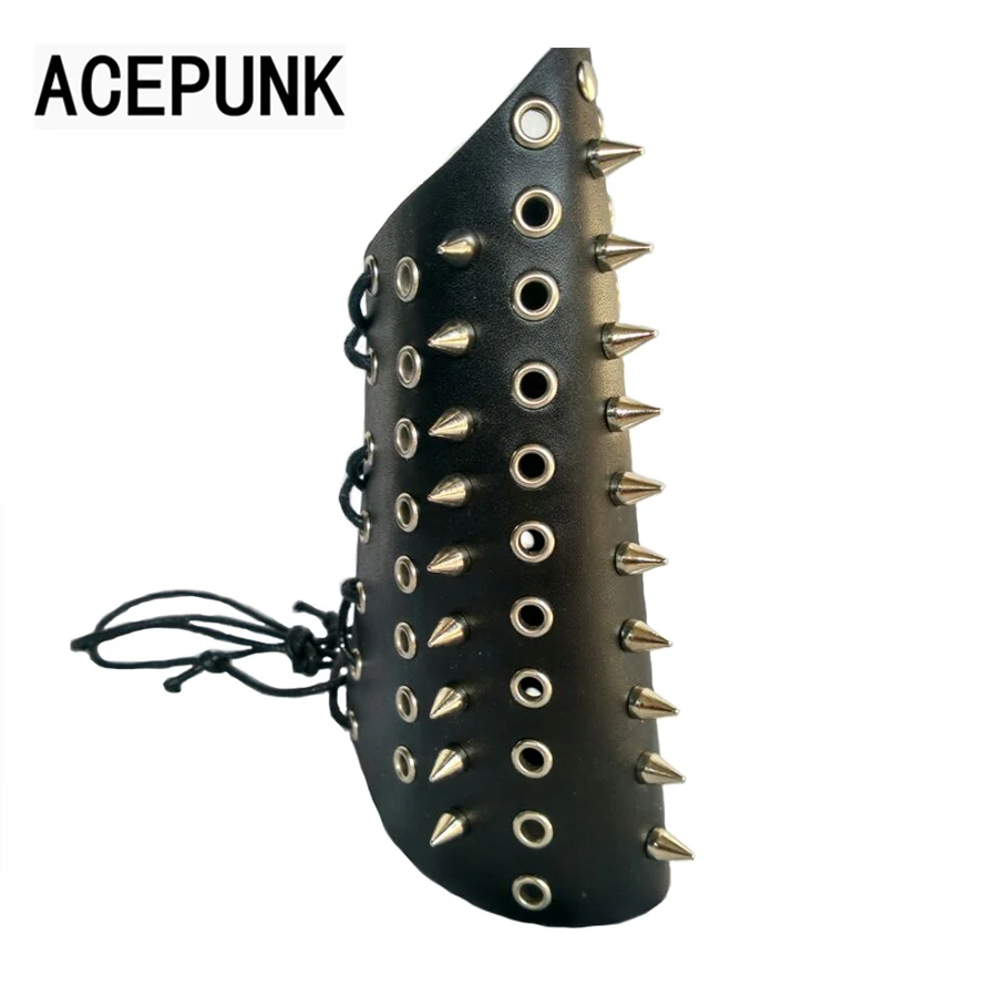 Женский кожаный браслет для косплея в стиле панк|spike bracelet|bracelet coolwide cuff |