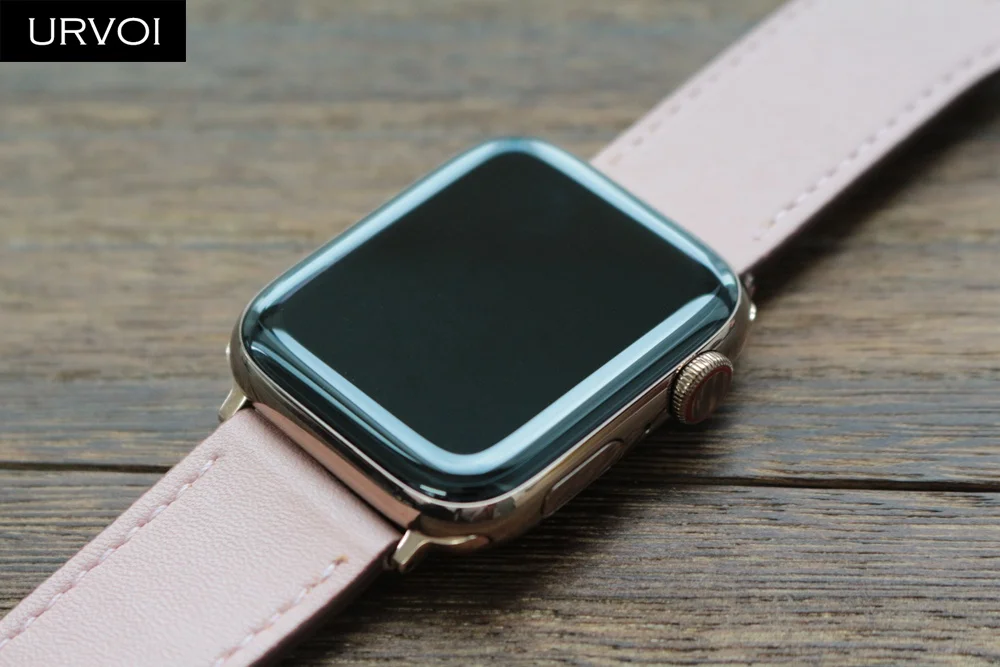 URVOI ремешок для apple watch серии 3 ватт 54/2/1 спортивные кожаные ботинки из натуральной