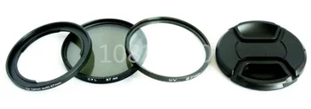 

67mm Filter FA-DC67A + UV Filter + CPL Filter + Lens Cap + Lens Adapter Ring for canon SX30 SX40 SX50 HS to 67mm lens protector
