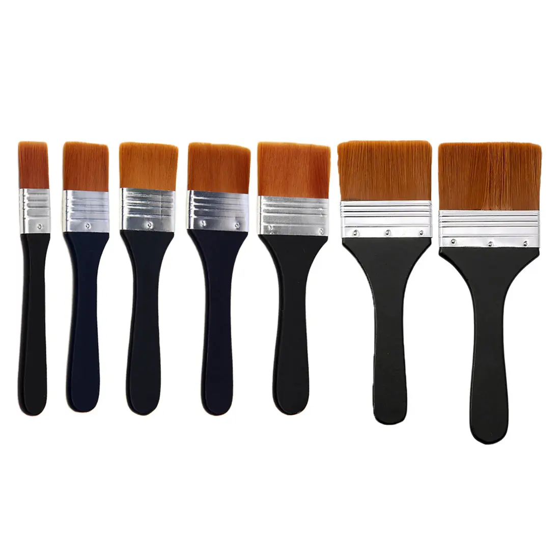 

Nylon Hair Painting Brush Oil Watercolor Water Powder Propylene Acrylic Differeent Size Paint Brushes School Art Supply