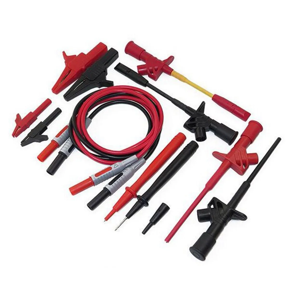 P1600D 12 in 1 Electronic Universal Multimeter Test Lead Banana Plug