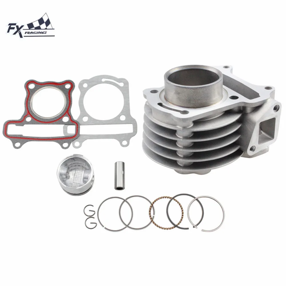 

Motorcycle GY6 60CC 44mm Big Bore Cylinder Kit Piston Rings For Scooter Moped TAOTAO ATV 139QMB Jonway Baotian Jmstar Sym Sunny