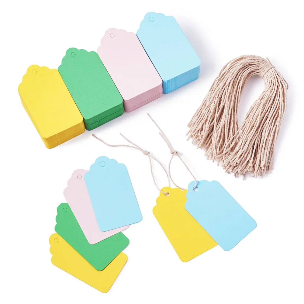 50pcs-rectangle-kraft-paper-price-tags-and-cotton-string-tag-7-05x4cm