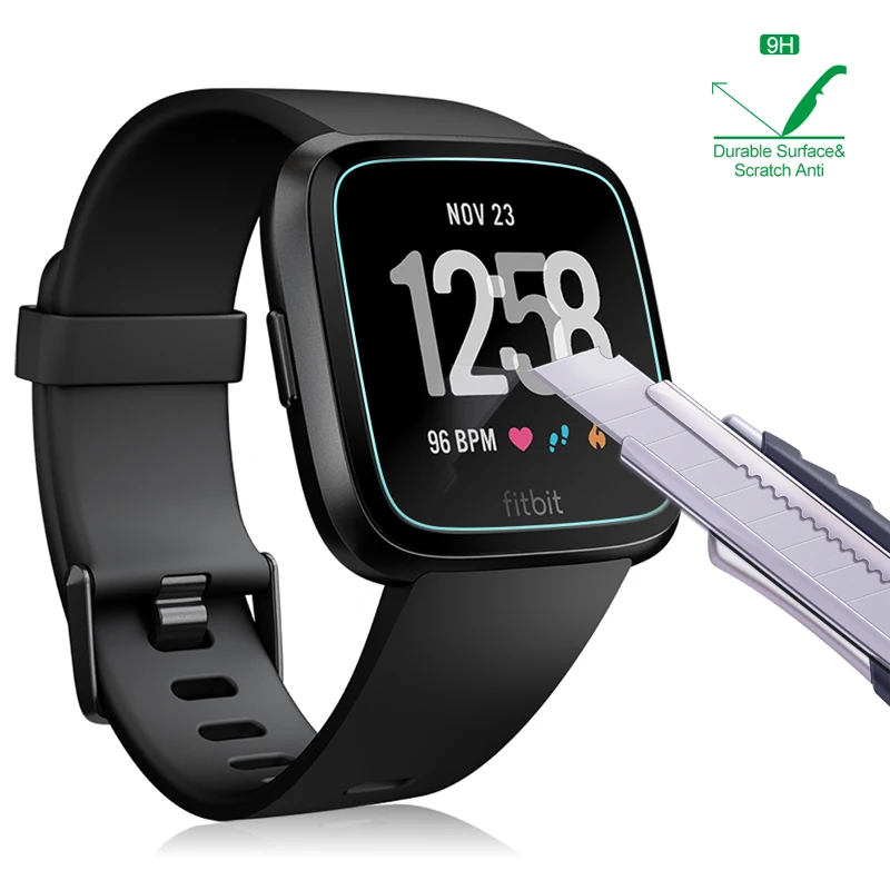 3 шт./лот ТПУ Экран протектор мягкая пленка для Fitbit Versa Смарт-часы взрывозащищенные фильм