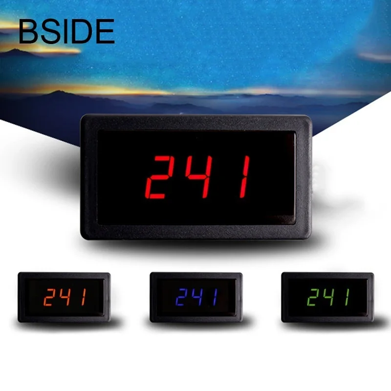 AC Voltage Meters 70400V Digital LCD Power Panel Meter Monitor Power