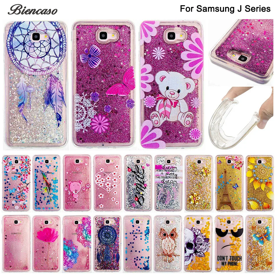 

Quicksand Glitter Flowing Liquid Case For Samsung Galaxy J3 J5 J7 2016 2017 Prime SM- J330 J530 J730 J710 J510 J320 Fundas B31