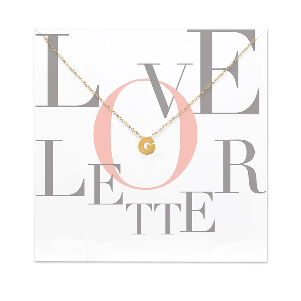 Online Memiliki Kartu Fashion Perhiasan 26 Kata Alphabet Surat Cinta A B C D E F G H I J K L M N O P Q R S T U V Z Pendant Kalung untuk Wanita spesifikasi Memiliki Kartu Fashion Perhiasan 26 Kata Alphabet Surat Cinta A B C D E F G H I J K L M N O P Q R S T U V Z Pendant Kalung untuk Wanita