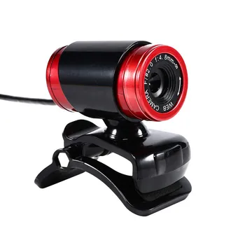 

Newest Webcam USB 50 Megapixel High Definition Camera Web Cam 360 Degree MIC Clip-on With Night For Skype Computer High Quality