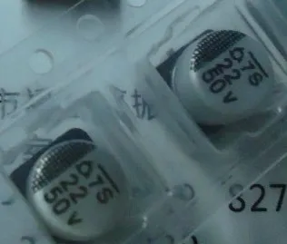 

Free shipping whole new SMD electrolytic capacitor 50V 22UF / SMD aluminum electrolytic 22UF 50V 6.3*5mm