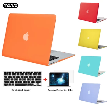 

MOSISO For New MacBook Pro Retina 13 Case 2018 with Touch Bar & Keyboard Cover Matte Laptop Case Cover for macbook A1706 A1708