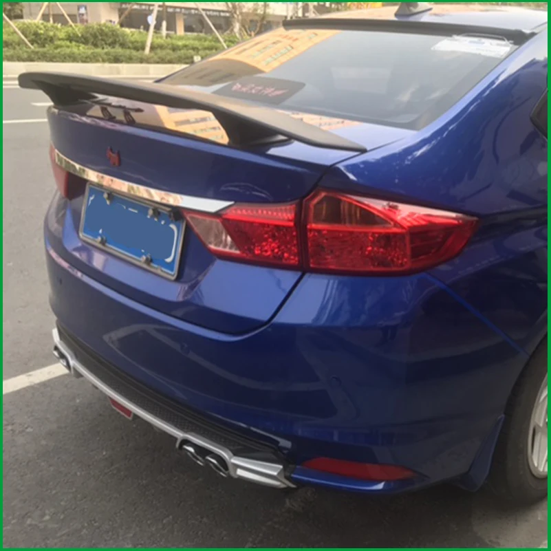Для Honda City 2014 2015 2016 2017 2018 задний бампер диффузор протектор комплект для тела