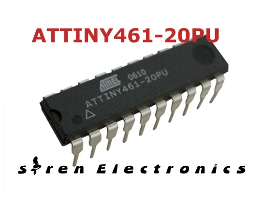 5 adet x ATTINY461 20PU 8 bit Mikrodenetleyici MCU 4kB Flash 0.256kB ...
